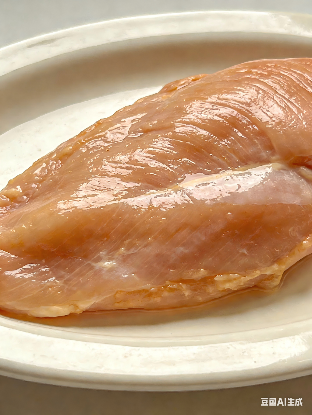 Frozen Chicken Breast, Boneless, Skin On
